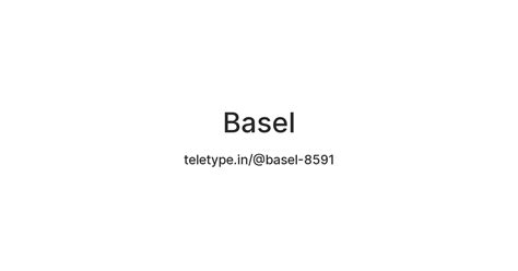 Basel — Teletype