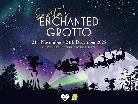 Santas Enchanted Grotto, Chester, Cheshire, England, 21 November 2025 ...