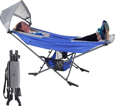Amazon.com : Portable Hammock with Stand, World's Best Mock ONE ...
