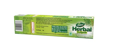 Dabur Herbal Toothpaste, 50 gm Price, Uses, Side Effects, Composition ...