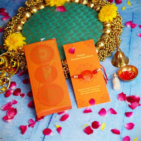 Roli and Akshat Love and Blessings Rakhi – ServDharm