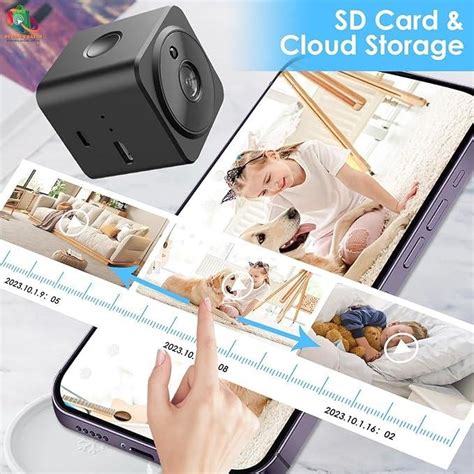 Dynamic Bazar™ મિની Wi-Fi સ્પાય કેમેરા (અલ્ટ્રા-કોમ્પેક્ટ 1080P ફુલ HD ...