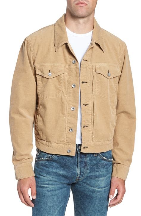 Rag & Bone Definitive Corduroy Jacket in Beige (Natural) for Men - Lyst