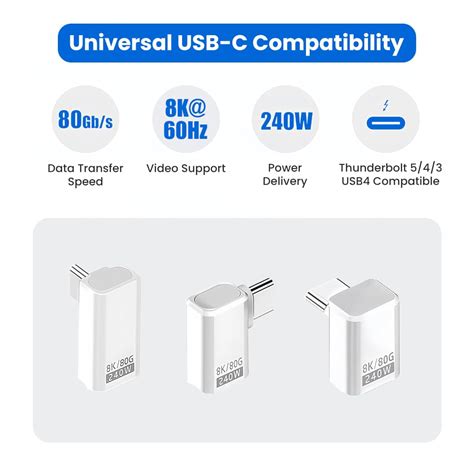 Type C Adapter 240W 80Gbps 8K@240Hz for Steam Deck | Verilux – Eleboat