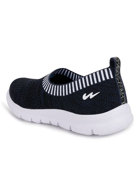 Buy Casual Shoes For Women: Voilet-Blu-Wht | Campus Shoes