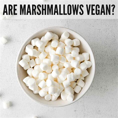 Are Marshmallows Vegan And Gluten Free at Robert Bible blog