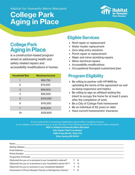 Grants, Scholarships, & Credits | City of College Park, Maryland