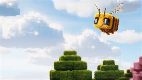 Bee Wallpaper 4K, A Minecraft Movie, 2025 Movies