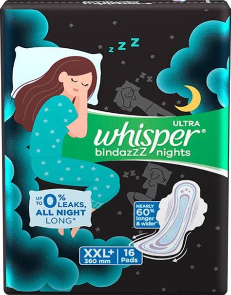 Buy Whisper Sanitary Pad Online in India From Flipkart | Free Shipping