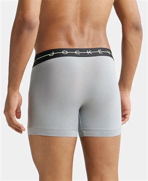 Buy Super Combed Cotton Elastane Solid Trunk with Ultrasoft Waistband ...