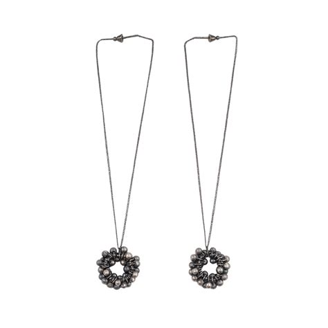 Silver Ghungroo Dejhoor | 92.5% Sterling Silver Earrings