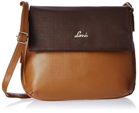 Lavie Women's Punk Med Csb Zip Sling Bag (Tan) : Amazon.in: Fashion