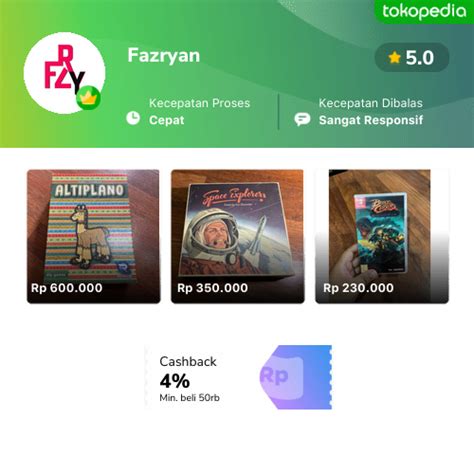 Toko Fazryan Online - Produk Lengkap & Harga Terbaik | Tokopedia