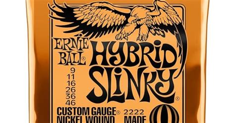 Ernie Ball 2222 Hybrid Slinky Nickel Wound Set (9-46)