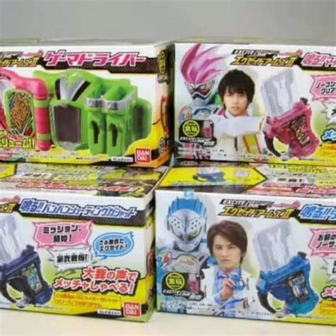 Jual Mainan Kamen Rider Ex-Aid plus gashat 4pcs MURAH BERKUALITAS ...
