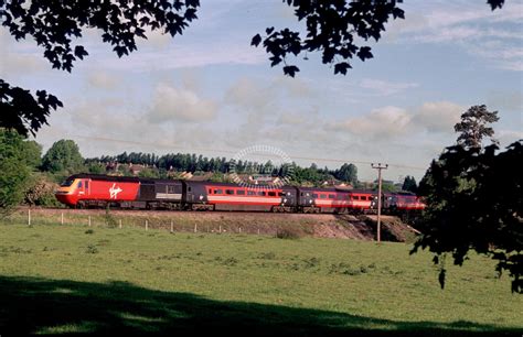 The Transport Library | A Virgin high speed train in English Countryside. (Past CrossCountry)