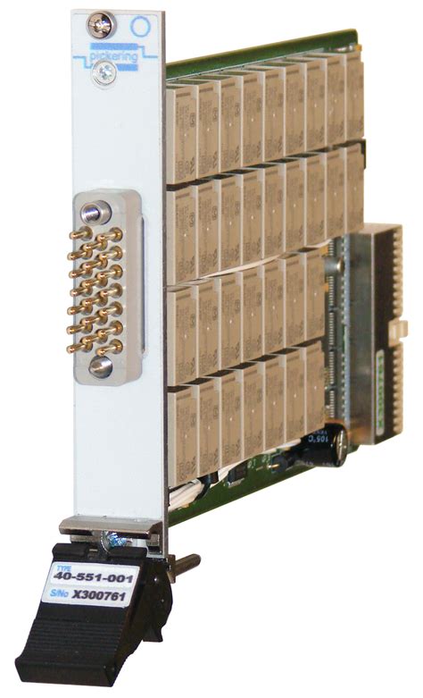 PXI Single 8x4 1-Pole 10A Power Matrix - 40-551-001