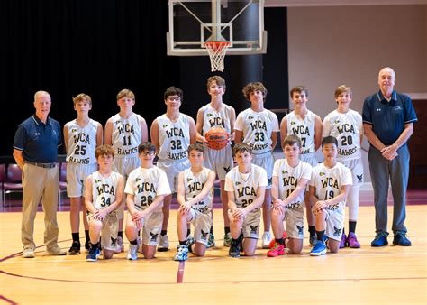 Middle School Boys Basketball - Weddington Christian Academy