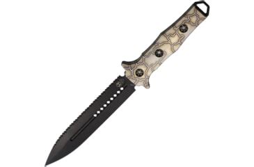Heretic Knives Heretic s Nephilim DLC Flame Titanium 6.75 in 154CM ...