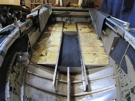 how to replace bass boat floor