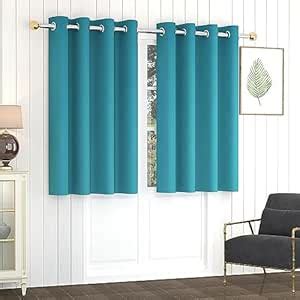 Buy HOME MAX 90% Blackout 5 Feet Solid Window Curtains for Living Room ...