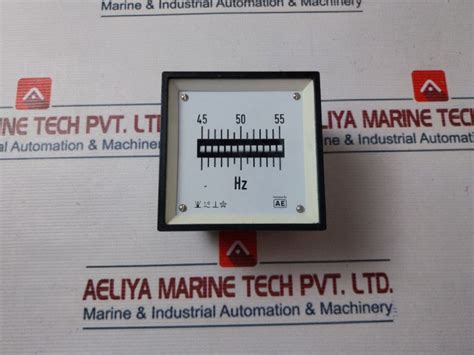 Ae 45-50-55 Hz Frequency Meter – Aeliya Marine