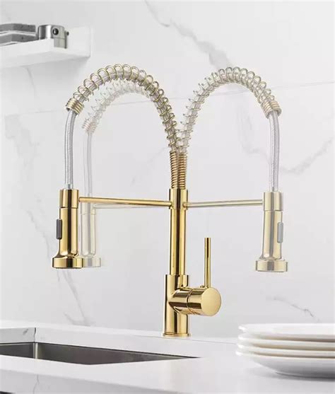 B Backline Kitchen Sink Mixer Tap Single Lever 360° Rotatable Pull-Dow