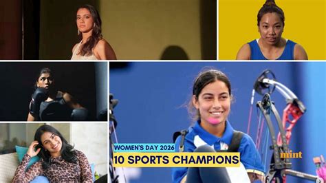 International Women's Day 2026: 10 champions who represent India's ...