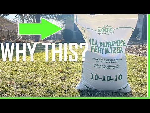 1st Spring Fertilizer - Why I chose this 10/10/10 Granular Fertilizer. Expert Gardener Fertilizer
