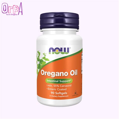 NOW Foods Oregano Oil - 90 Softgels - Orpa