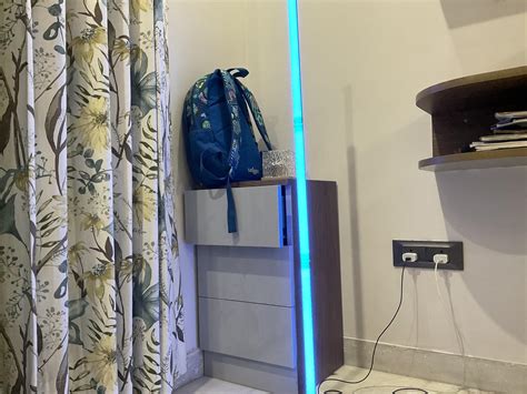 riyo Aluminium LED Corner Lamp, RGB Corner Floor Lamp With App And ...