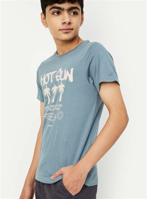 Buy Boys Printed T-shirt Online at just Rs. 199.0 - 1000015367707 | Max ...