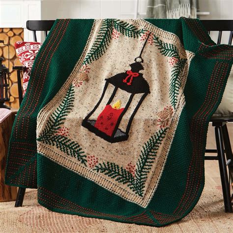 Herrschners Nostalgia Knit Afghan Kit, Color: Multicolor | Michaels