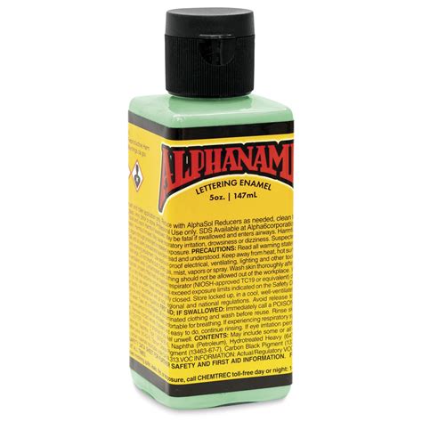 Alpha6 Alphanamel Lettering Enamel - Jadeite, 147 ml, Bottle | Michaels