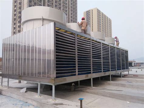 玻璃钢冷却塔运行中的保养和使用前的准备_广东特菱空调