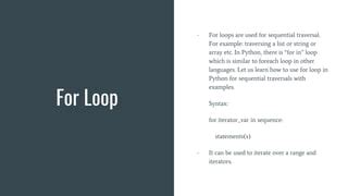 Image result for Python for Loop Traversing Array