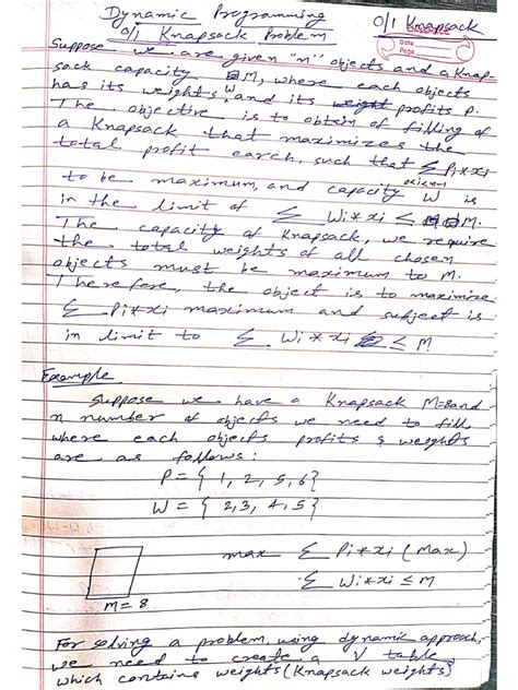 Image result for Simple Knapsack Problem in Dynamic Programming Where W 4