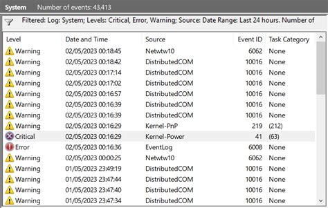Image result for MS Access Error Event Viewer