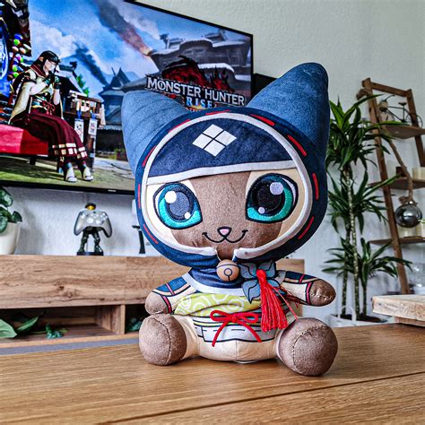 Monster Hunter - Kamura Palico Plush Figure | Elbenwald