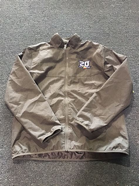 Used Pro Stock Colorado Eagles CCM Coaches Track Suit Set Top Lg Bottom ...