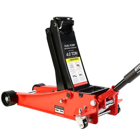 LoLado Floor Jack, 4 Ton Low Profile Floor Jack, Heavy-Duty Steel ...