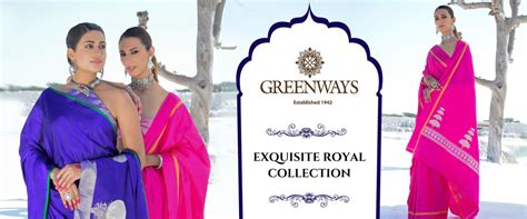Buy Saree, Dress Material, Suit, Dupatta Online Shopping | Greenways ...