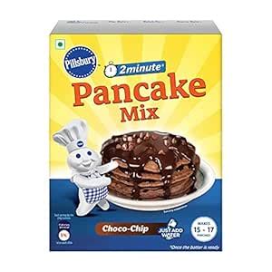 Pillsbury Pancake Mix | Choco-Chip Flavour | 2-Minute Pancakes ...