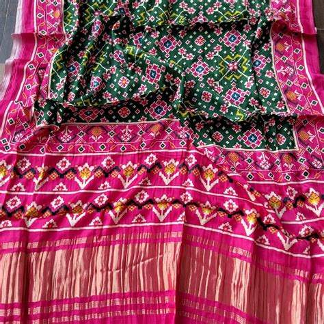 Gajji Modal Silk Patola Print Dupatta with Tissue Pallu (dup 54) – RKG ...