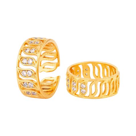 Cutwork Design Toe Ring – VOYLLA