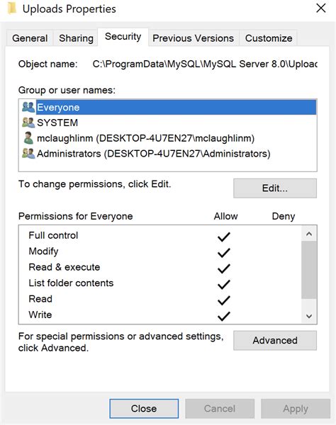 Secure File Priv Option Explained 的图像结果