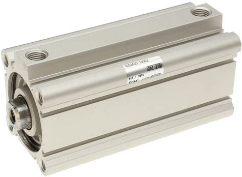 SMC, 50 mm Bore Dia, 100 mm Stroke Lg, Compact Cylinder - 201C47 ...