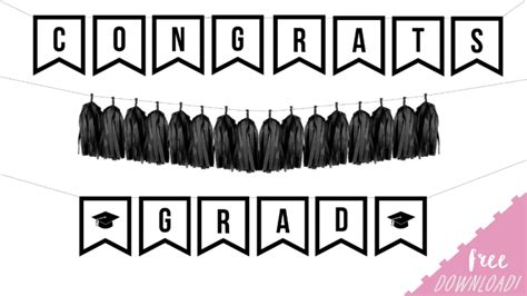 Graduation Banner Print 的图像结果