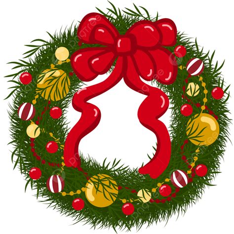 Christmas Wreath Frame With Red Ribbon And Sparkling Lights, Christmas ...