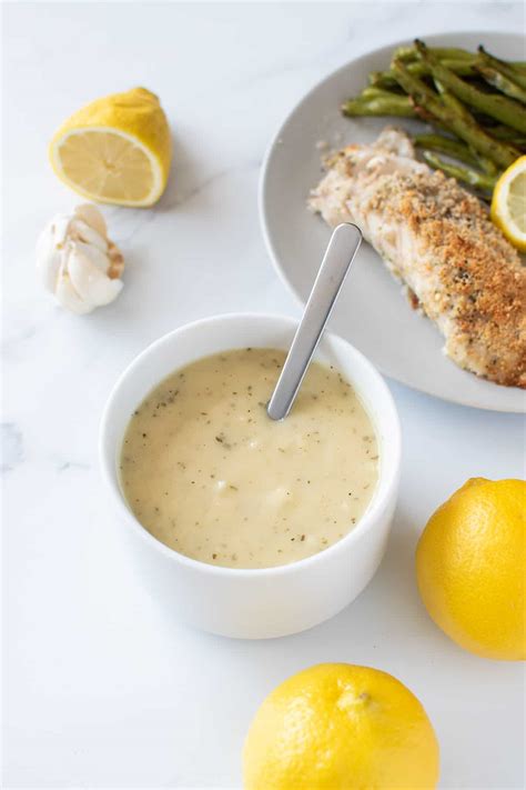 Lemon Garlic Sauce (15-Minute Recipe) - Hint of Healthy